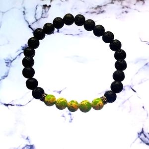 Lava green bracelet